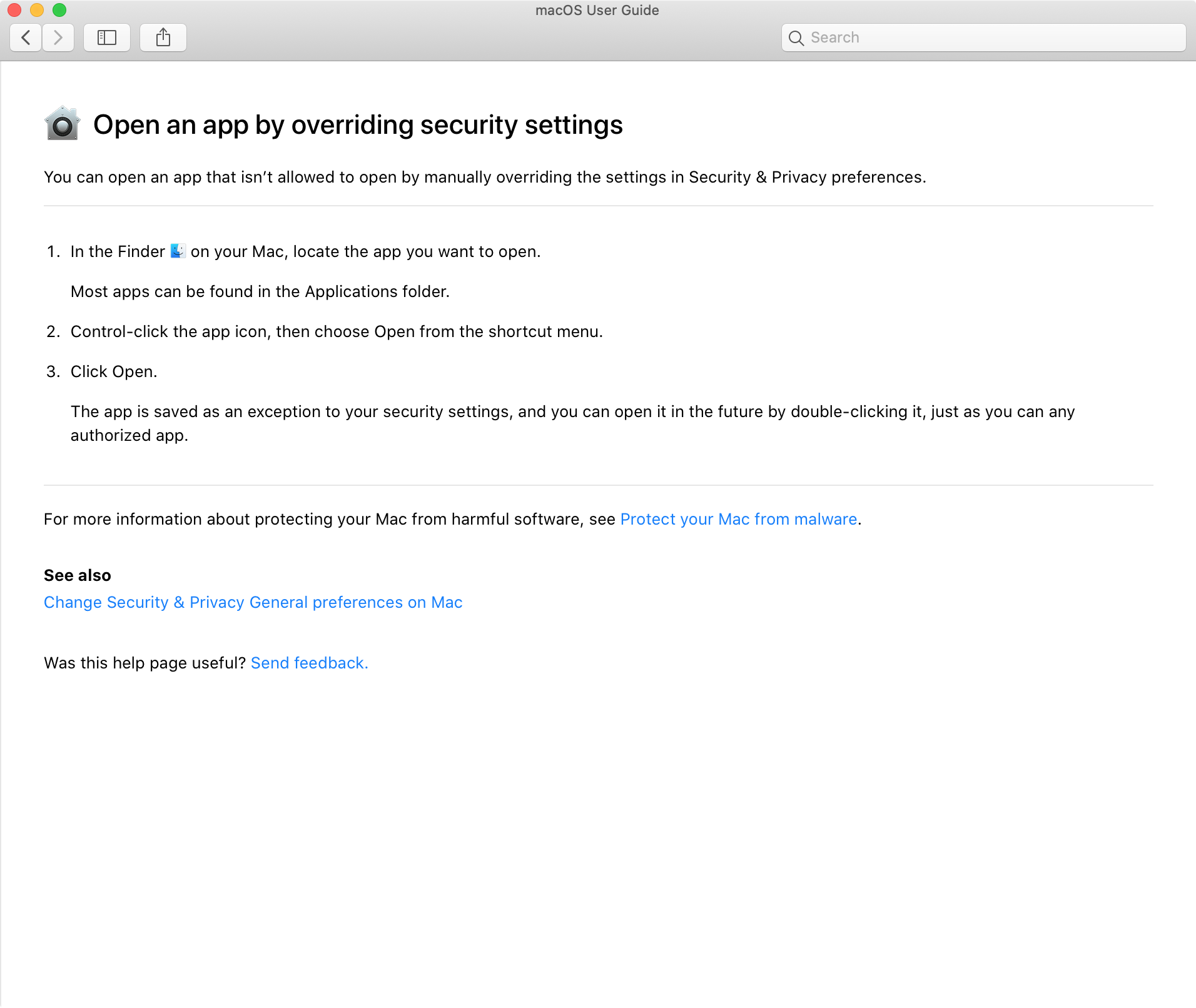 How To Change Security Settings On Mac For Apps